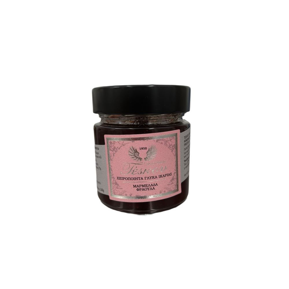 Mαρμελάδα Φράουλα - Γλυκά Τέσκου 240γρ.